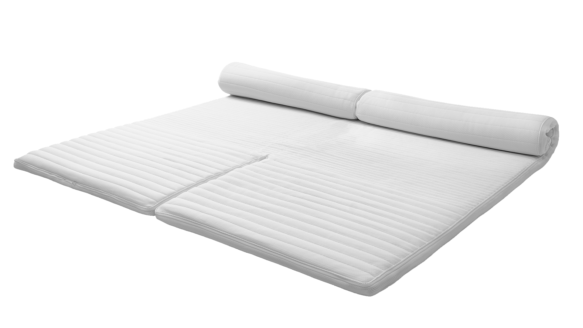 Signatur Topmadras - Split - Wonderpur - Hvid - 180x200 cm